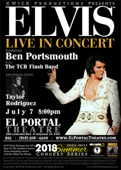El Portal Theatre Elvis Live i Concert